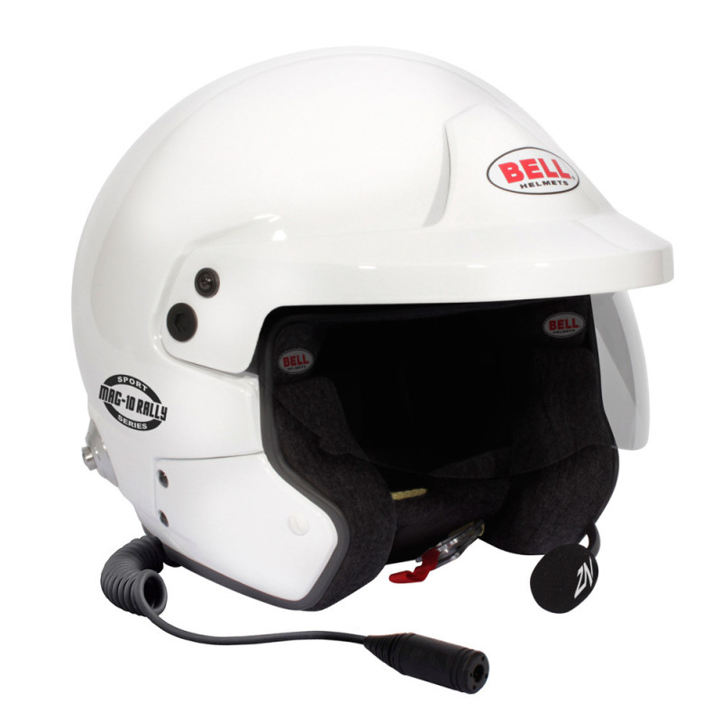 Casco BELL MAG-10 RALLY SPORT Hans FIA8859-2024 - BEL-MAG10-R-SP24.LRG - 1443A25