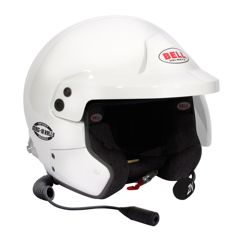 BELL MAG-10 RALLY SPORT Hans FIA8859-2024 Helmet - BEL-MAG10-R-SP24.LRG - 1443A25