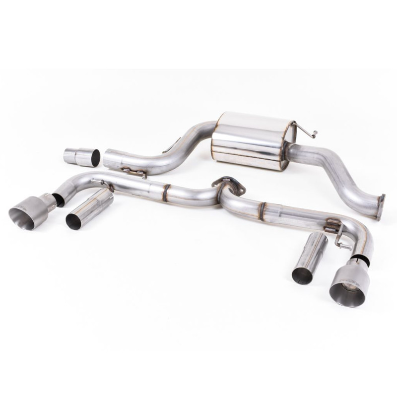 Catback Milltek SSXVW344 for Beetle 2.0 TSI - MLK-SSXVW344-S - SSXVW344