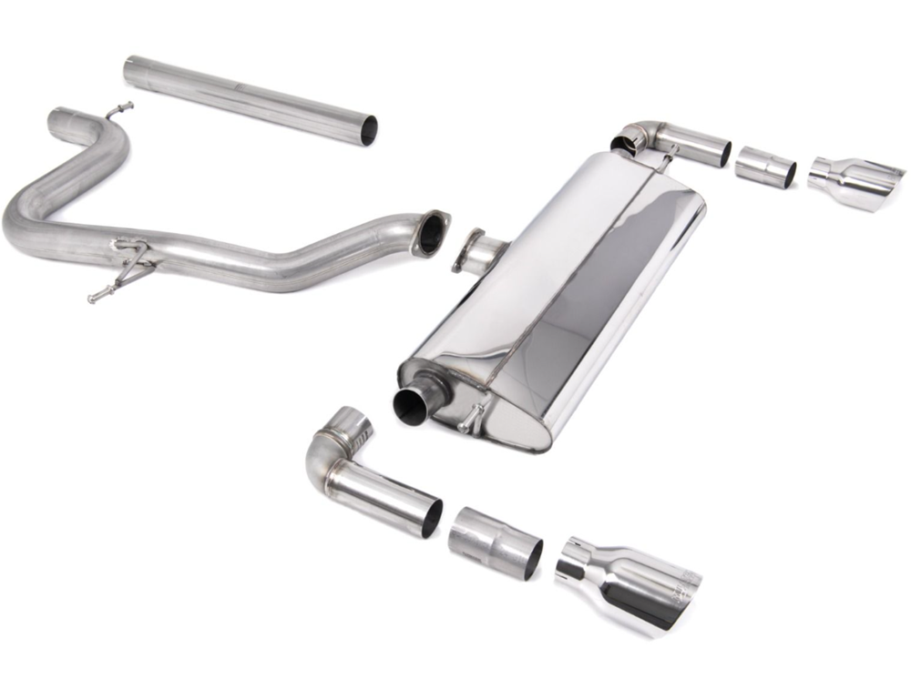 Catback Milltek SSXSE240 voor Seat Leon Cupra 2.0 TSI - MLK-SSXSE240-S - SSXSE240
