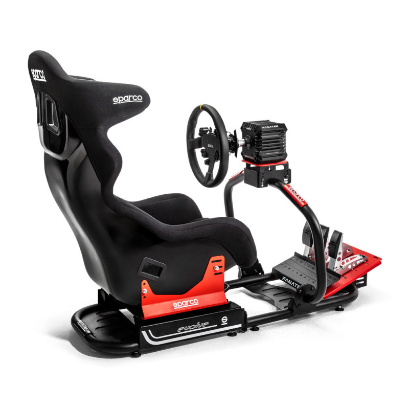 Sparco GT-Rig I ( GT-R-Pro + Fanatec Sim Kit Pro + R330 leer) - BGD0002B0 - BGD0002B0 - 8033280587574