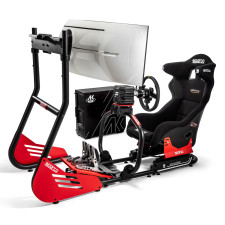 Sparco GT-R RIG II simulator (GT-R PRO+Fanatex SIM KIT PRO+R330 leather+PC+keyboard+stand+monitor)