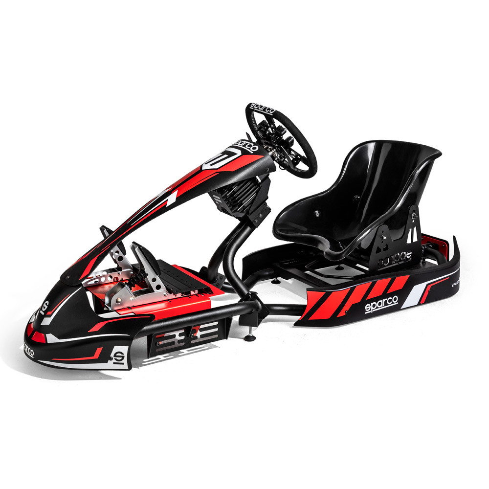 Sparco Kart Rig I (Kart pro + Fanatec sim kit pro + KG345) - BGD0006B0 - BGD0006B0 - 8033280587598