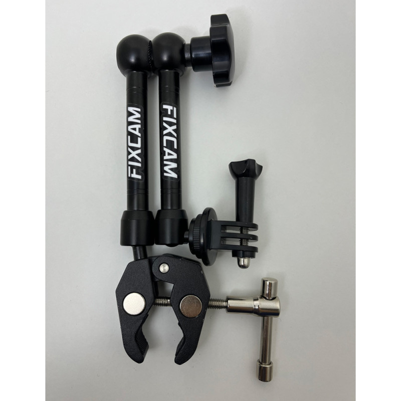 FIXCAM articulated camera support (with sound module bracket and carrying case) - FIXCAM - FIXCAM - 3666618537610