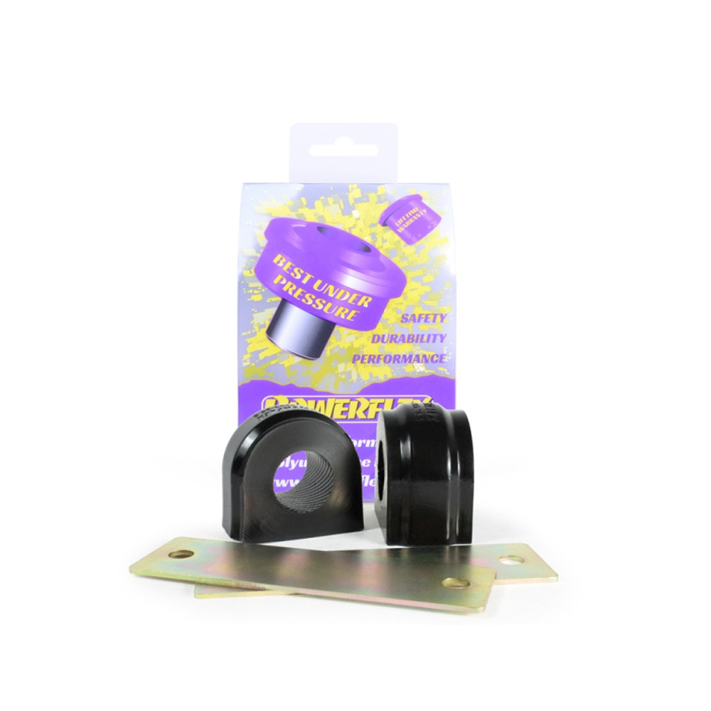 BMW 5 Reeks 28mm Powerflex voorste anti-roll plaat en silent block kit - PF-F5-4203-28-2 - PFF5-4203-28 - 5055676563675