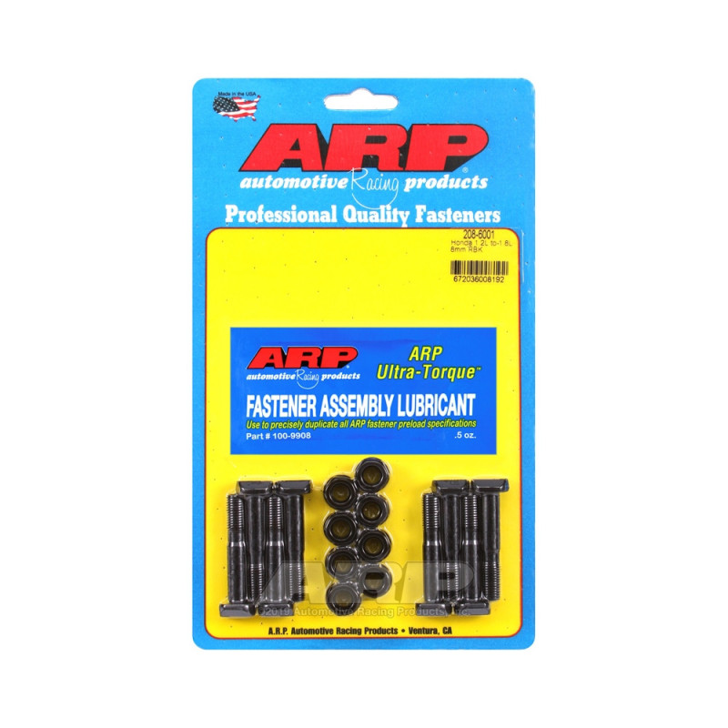 Drijfstangboutkit HONDA 1.2L, 1.6L & 1.8L - ARP hoge prestatie M8, F kop - GT2i - ARP-208-6001 - 208-6001 - 3661768432211