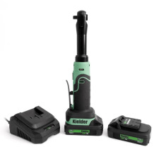Coffret cliquet long 18V 3/8" KIELDER avec chargeur + malette de transport Pro + 2 batteries 2.0Ah