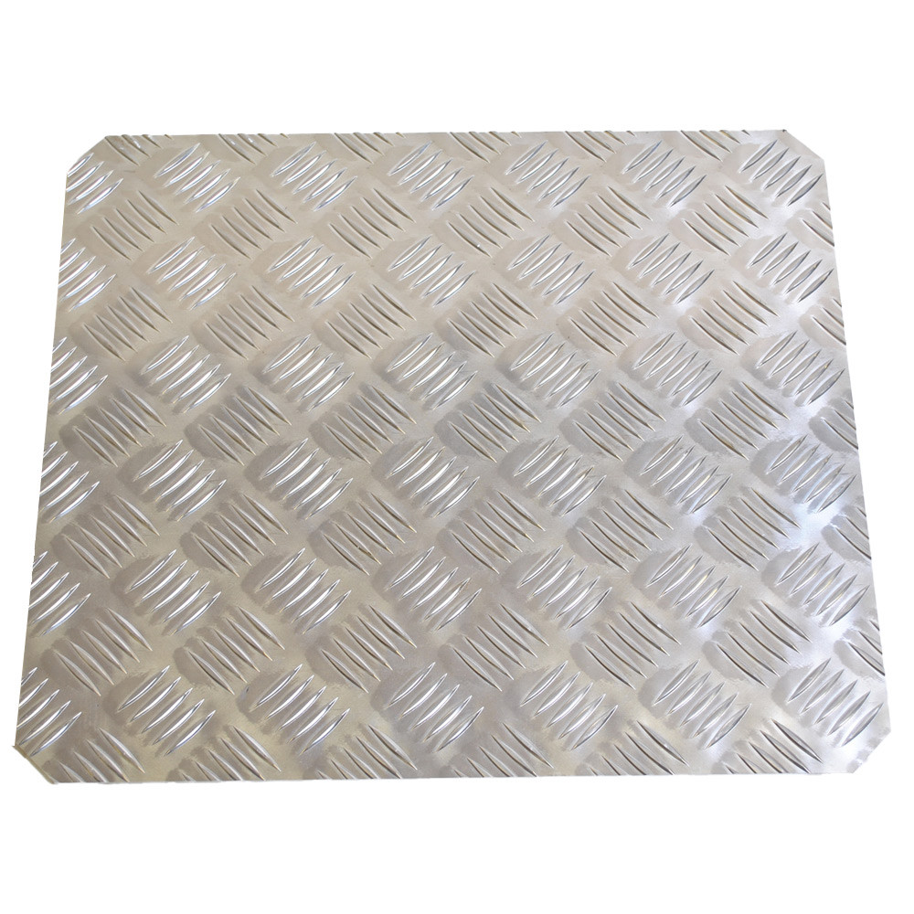 GT2i vlakke vloer 420x365x2mm in aluminium - MET-1873.AL