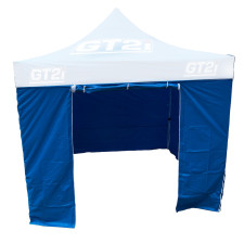 Mur bleu tente GT2i Race & Safety 3M avec porte (x1)