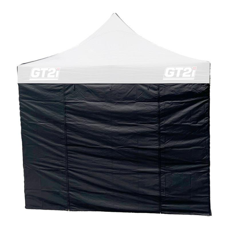 GT2i Race & Safety 3M zwarte tentwand met deur (x1) - GT-T3M-N-MURS-3 - 3666618519487