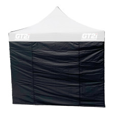 Muro nero tenda GT2i Race & Safety 3M con porta (x1)