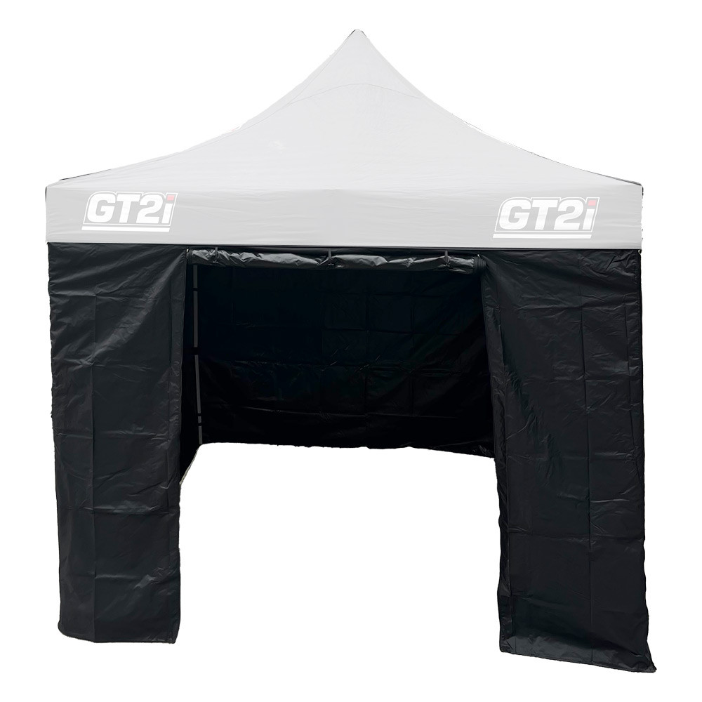 GT2i Race & Safety 3M zwarte tentwand met deur (x1) - GT-T3M-N-MURS-3 - 3666618519487