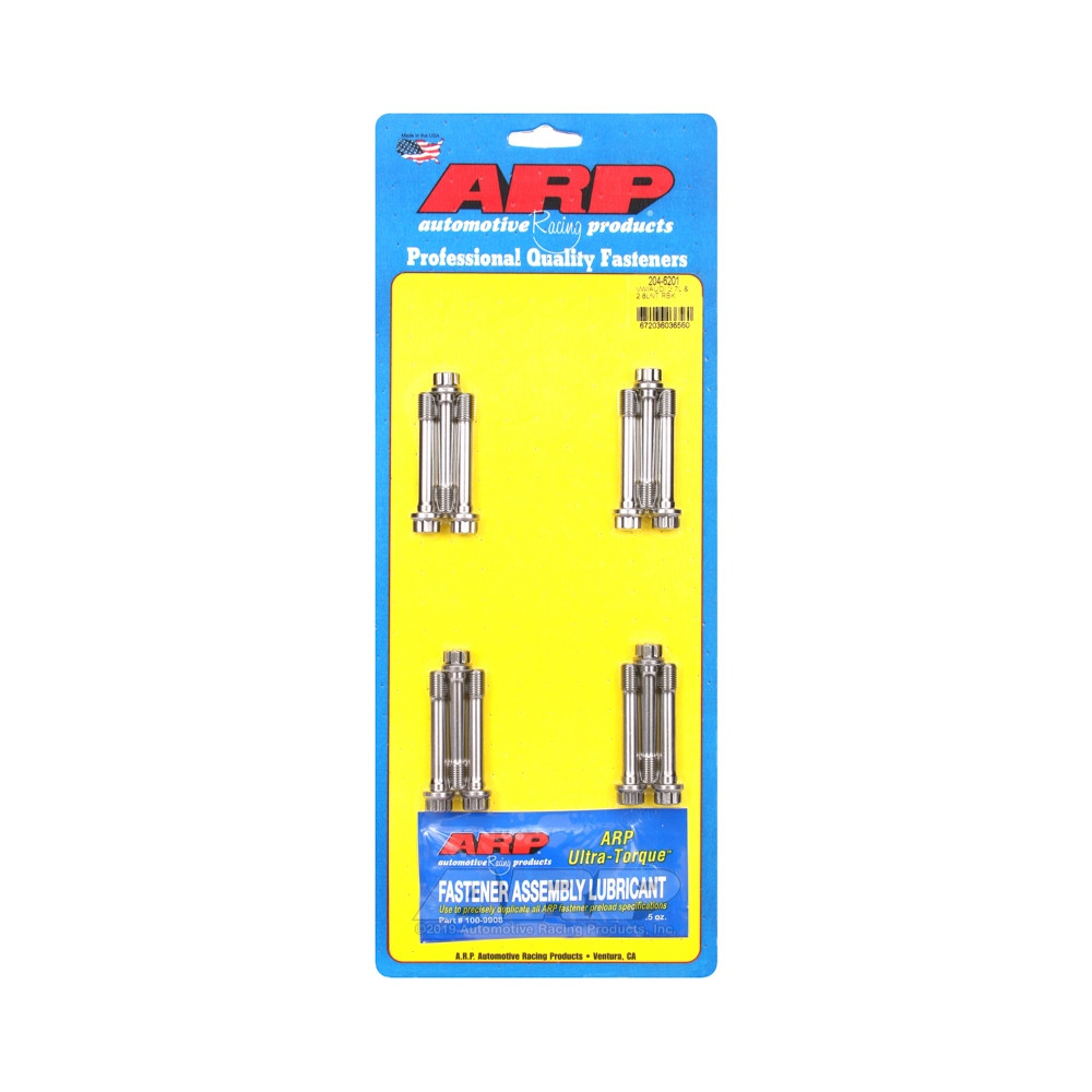 Connect Rod Bolt Kit VOLKSWAGEN / AUDI V6 2.7L Turbo and 2.8L Non Turbo - ARP Pro Series 2000 Pack - ARP-204-6201 - 204-6201 - 3661768239032