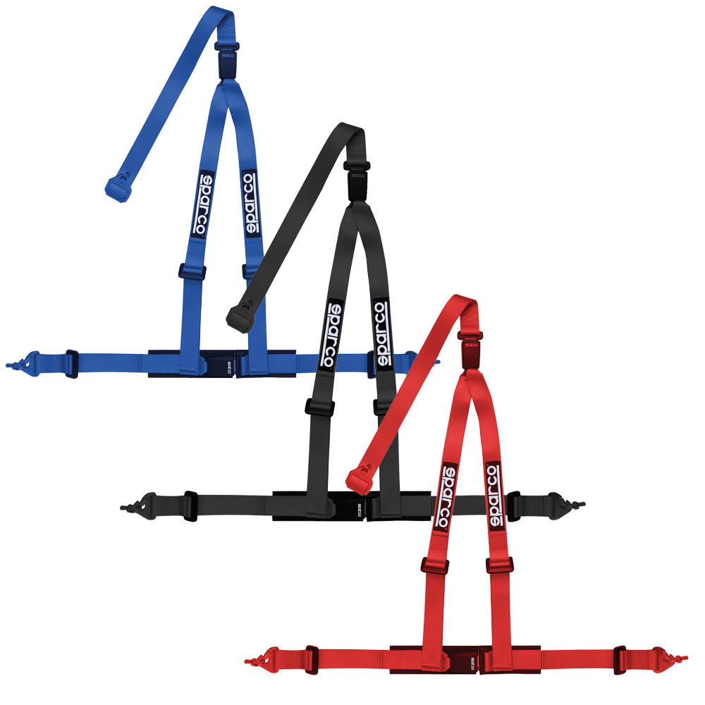 Sparco Club H-3M Dual 3-point harness ECE - 04608DF1.N - 04608DF1NR