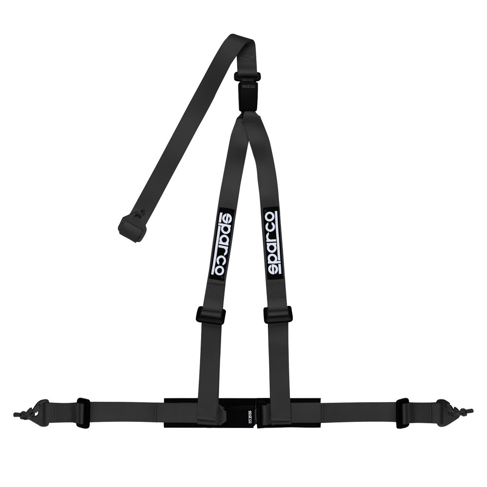 Harnais Sparco Club H-3M Dual 3 points ECE - 04608DF1.N - 04608DF1NR