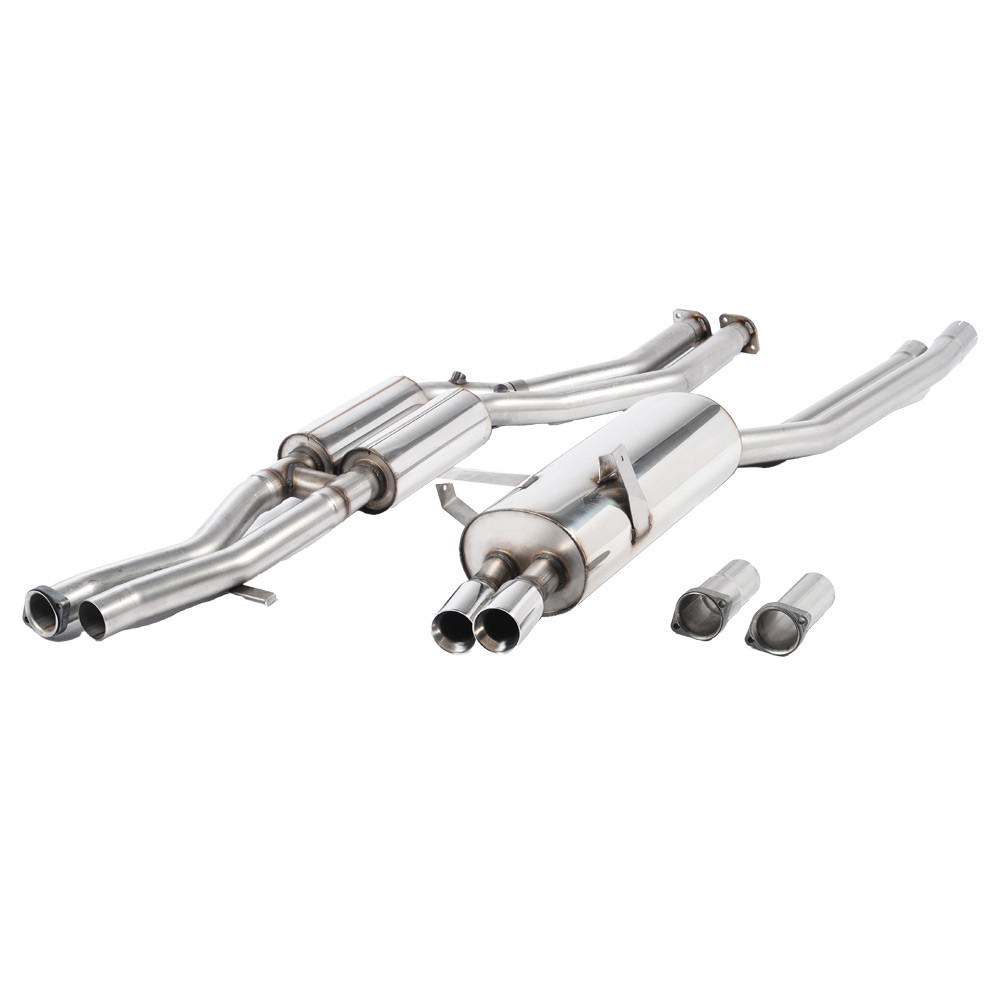 Catback avec sorties à bord fin type origine 70mm Milltek SSXBM1401 - MLK-SSXBM1401 - SSXBM1401