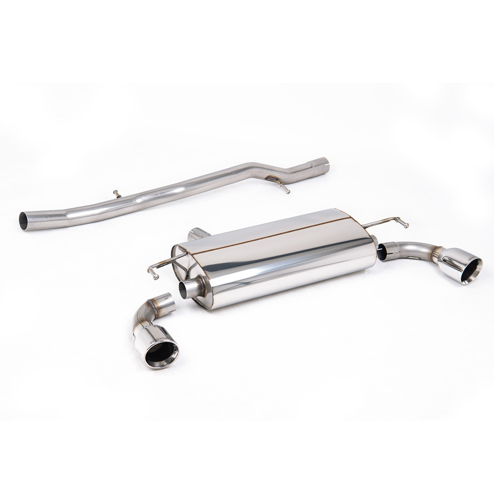Milltek SSXVW025 Catback senza silenziatore interpuntale Jet 100 - MLK-SSXVW025 - SSXVW025