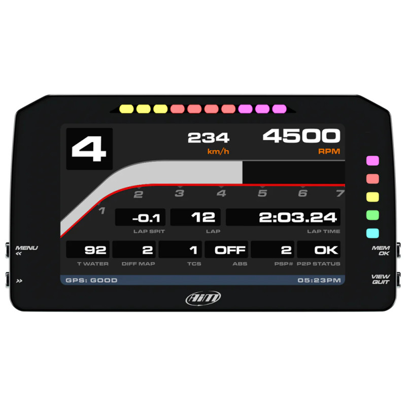 Dashboard AIM MXP 1.3 STRADA 6" beeldscherm - AIM-MXP13STDADA.ROA.CAN - MXP-S-I-CAN