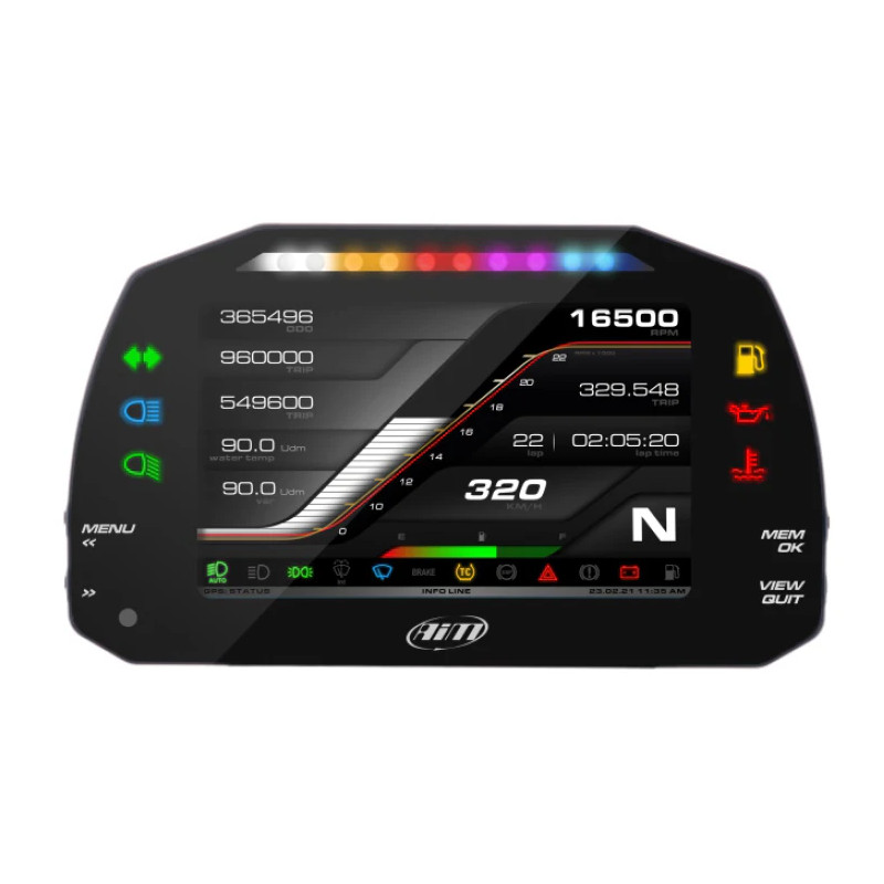 Dashboard AIM MXS 1.3 STRADA 5" - AIM-MXS13STDADA.ROA.CAN - MXS-S-I-CAN