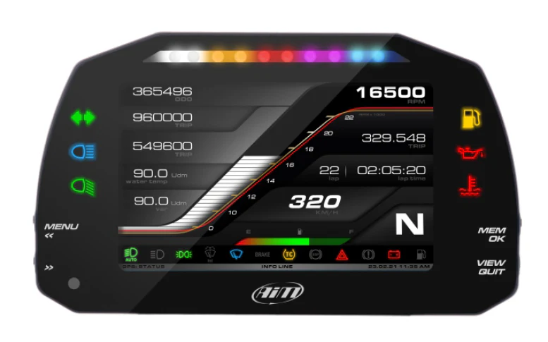 Tablou de bord AIM MXS 1.3 STRADA 5" - AIM-MXS13STDADA.ROA.CAN - MXS-S-I-CAN