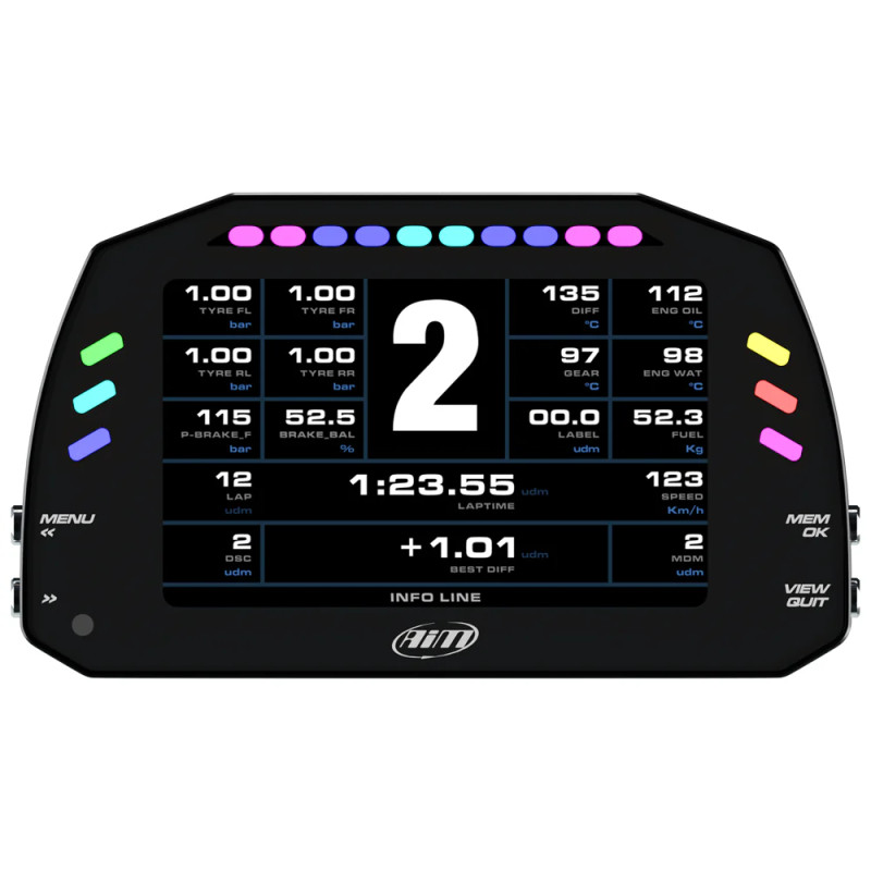 Dashboard AIM MXS 1.3 STRADA 5" - AIM-MXS13STDADA.ROA.CAN - MXS-S-I-CAN