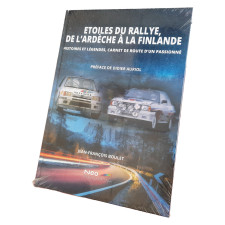 Boek Etoiles du Rallye, van de Ardèche tot Finland (138 pagina's)