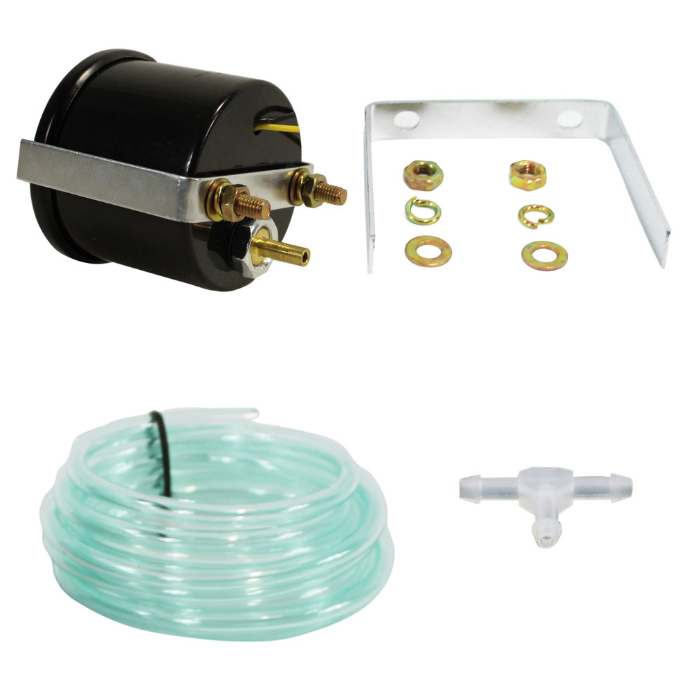 Manometer Turbo 2" Zwart - CT-PT-52-N-2 - 21110V-2 - 3666618292342