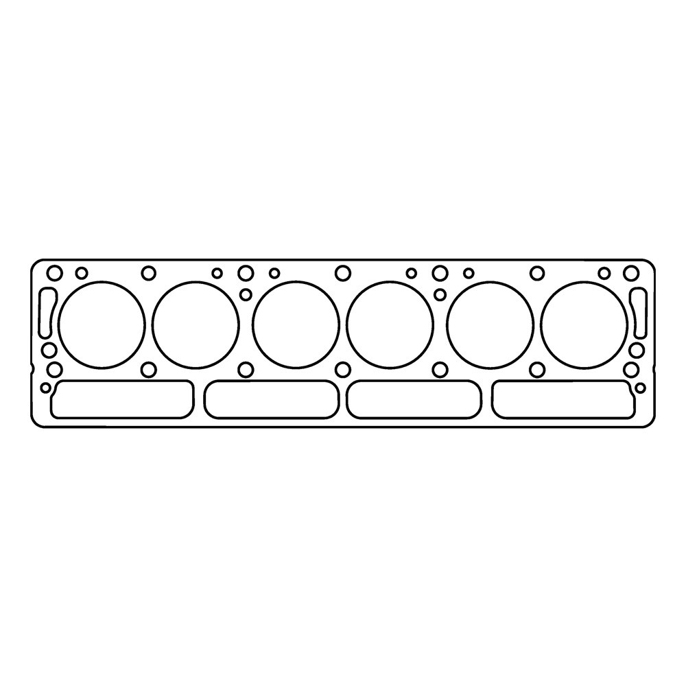 COMETIC - Cilinderkoppakking Koper voor TRIUMPH TR6 boring 76mm - COM-C4154.2,03 - C4154-080