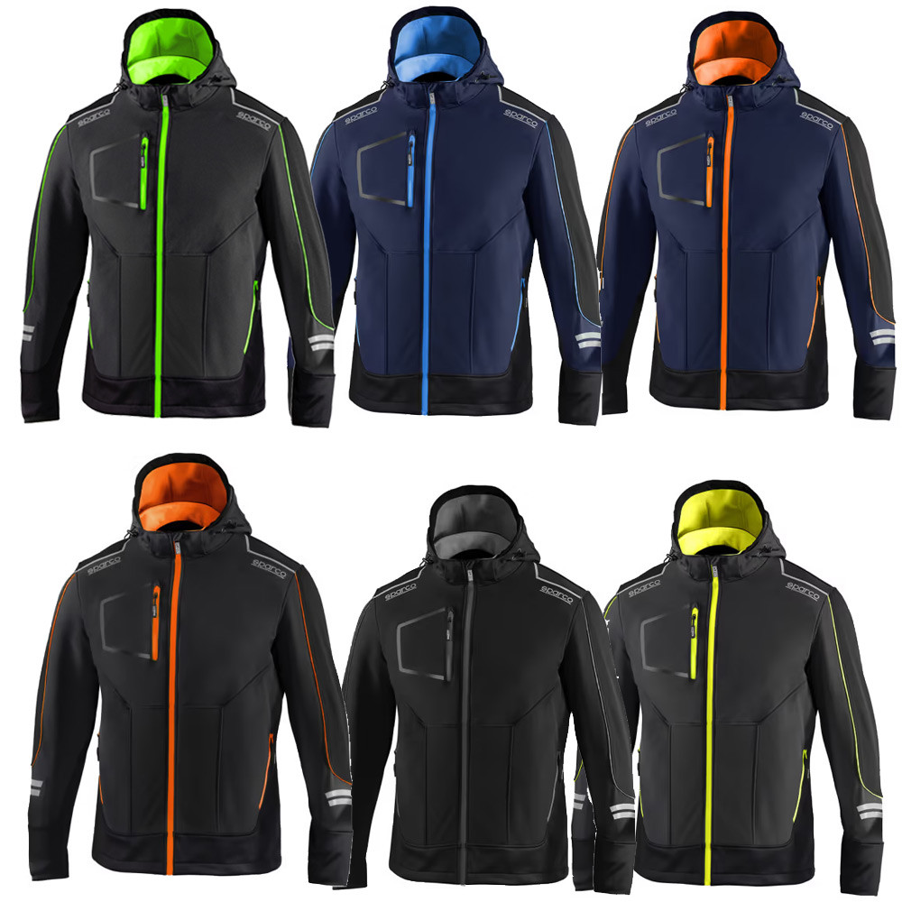 Softshell meccanico Sparco Tech - 02412.GV.M - 02412GSVF2M