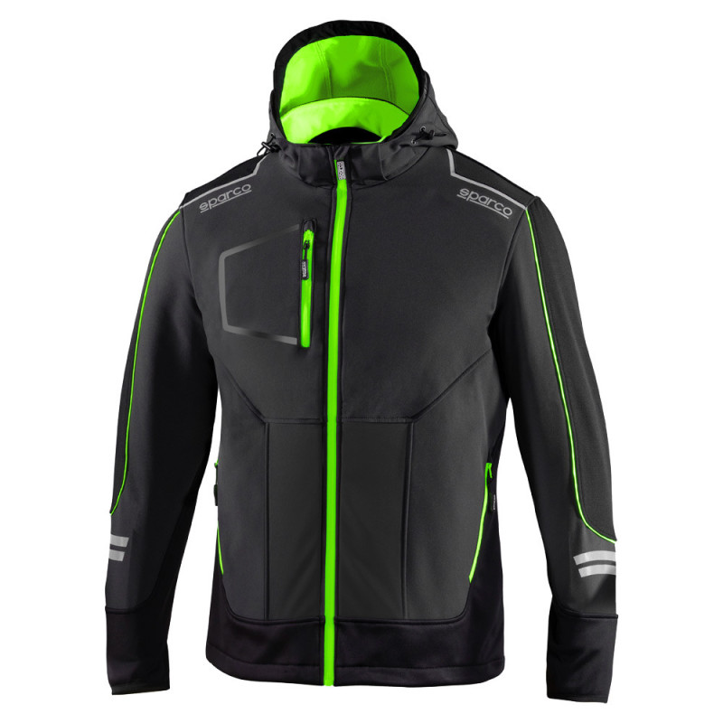 Sparco Tech monteur softshell - 02412.GV.M - 02412GSVF2M