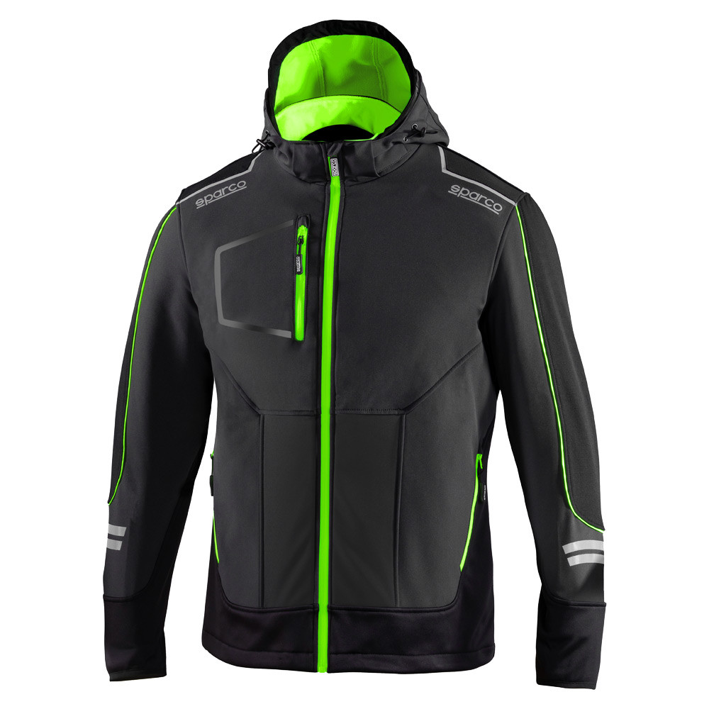 Sparco Tech monteur softshell - 02412.GV.M - 02412GSVF2M