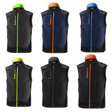 Sparco Tech mouwloos jack - 02419.NO.S