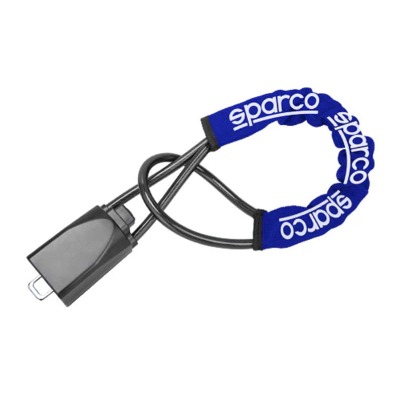 Cable antivol SPARCO bloque volant vers ceinture - LI-SPT180BL - SPT180BL - 6922516337293
