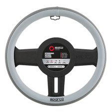 Grijs/blauwe stuurwielhoes SPARCO originele look Ø37,5cm - LI-SPS144BLGR - SPS144BLGR - 6922516340378