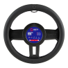 Couvre volant noir SPARCO avec bague centrale Ø38cm