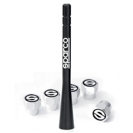 Pack antenne +5 bouchons de valves SPARCO