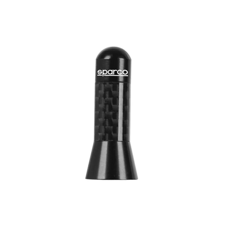 Universele korte zwarte koolstof antenne SPARCO 3,5cm - LI-SPA430 - SPA430 - 6922516331192