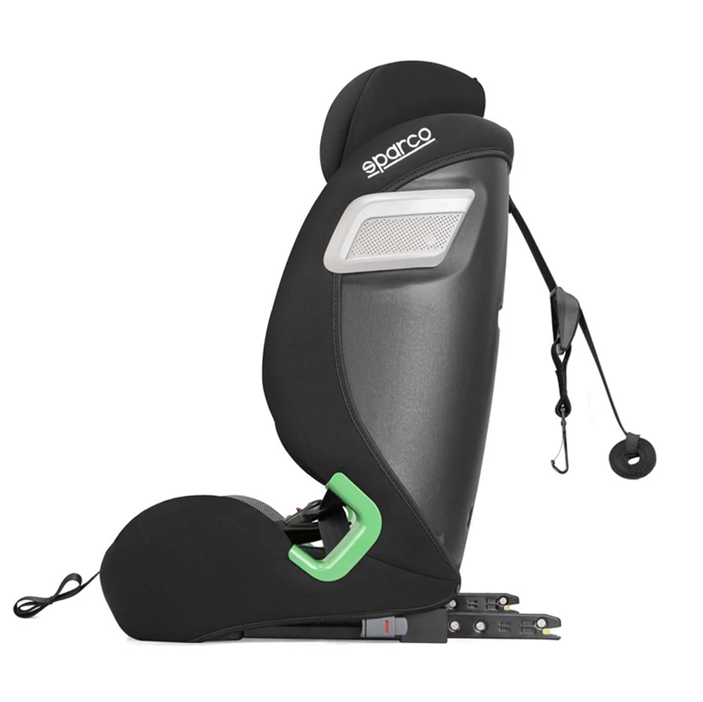 Siège enfant isofix SPARCO 76-150cm noir ECE R129/03 - LI-SK5000IGR - SK5000IGR - 6922516337163
