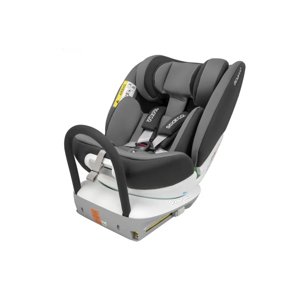 Siège enfant rotatif 360° SPARCO isize noir 40-150cm ECE R129/03 isofix - LI-SK3000IGR - SK3000IGR - 6922516336500