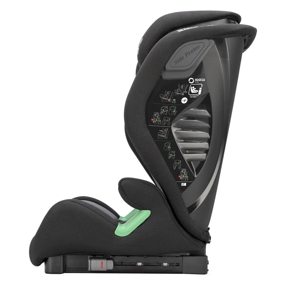 Kinderzitje SPARCO zwart 100-150cm ECE R129/03 isofix - LI-SK2000IGR - SK2000IGR - 6922516335985