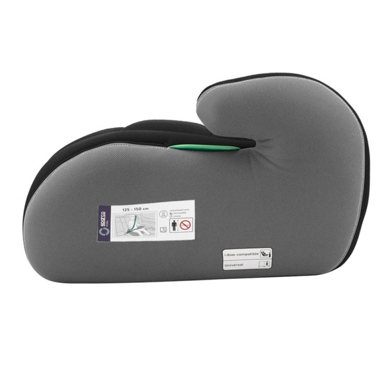 Rehausseur bas noir/gris ECE R129/03 isize SPARCO - LI-F100KIBK - F100KIBK - 6922516336562