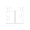 GT2i Race Front brake pads for PORSCHE 911 2.7, 3.0, 3,2 Rallye - Brake calipers Ate