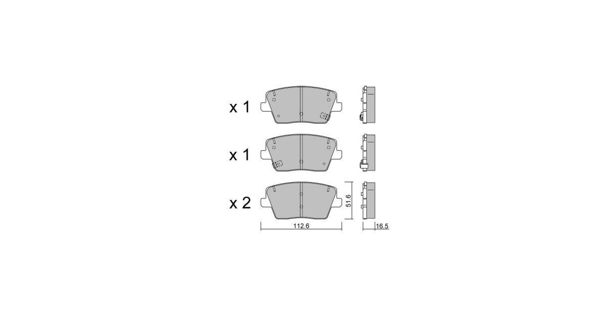 Pastillas de freno traseras GT2i Race para HYUNDAI i30 N 2.0 T-Gdi 2017- - Pinze freno Mando 