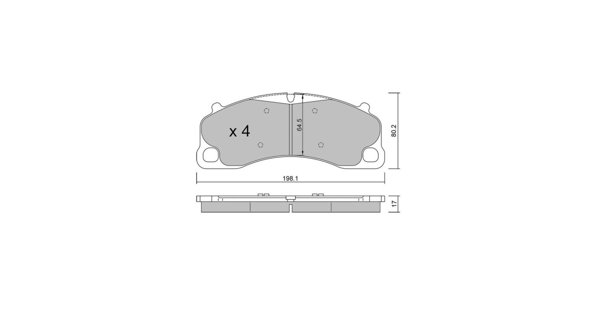 Pastiglie freno anteriori GT2i Race per PORSCHE 911 (991) 3.0 Carrera S / Carrera 4S 2012-19 - Pinze freno Brembo