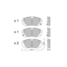 Plaquettes de frein GT2i Race Avant pour HYUNDAI i20 N 1.6 T-Gdi 2020- - Etriers de frein Mando 