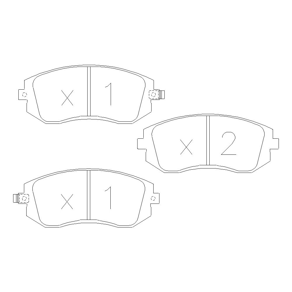 Plaquettes de frein GT2i Race Avant pour SUBARU Brz 2.0i 16V 2012-20 - Etriers de frein Tokico - GT-PR5160T - 3661768553480