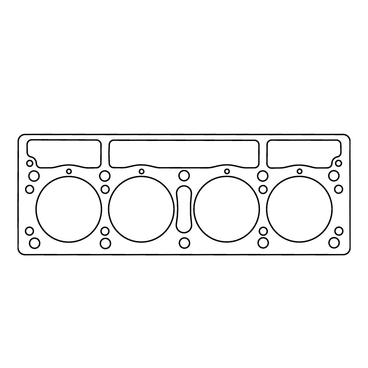 COMETIC - CFM cilinderkoppakking voor TRIUMPH TR4 boring 88mm - COM-C4152.1,5 - C4152-059