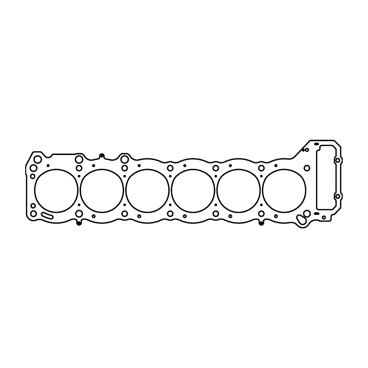COMETIC - MLX Cylinder head gasket for TOYOTA L95-98 1FZ-FE bore diameter 101.5mm - COM-C4611.1,02 - C4611-040