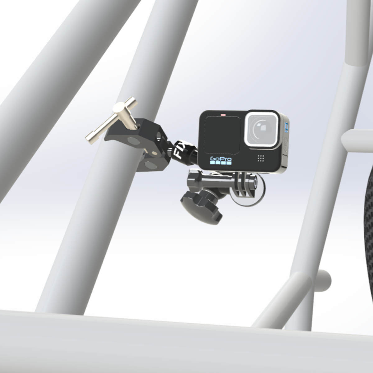 FIXCAM-MINI articulated camera mount: - FIXCAM-MINI - FIXCAM-MINI - 3666618590646