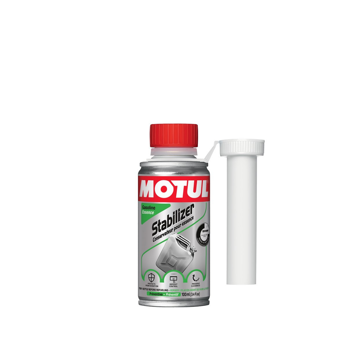 MOTUL 100ml Fuel Stabiliser - MOT-STABILIZER-100ML - 112167 - 3374650378275